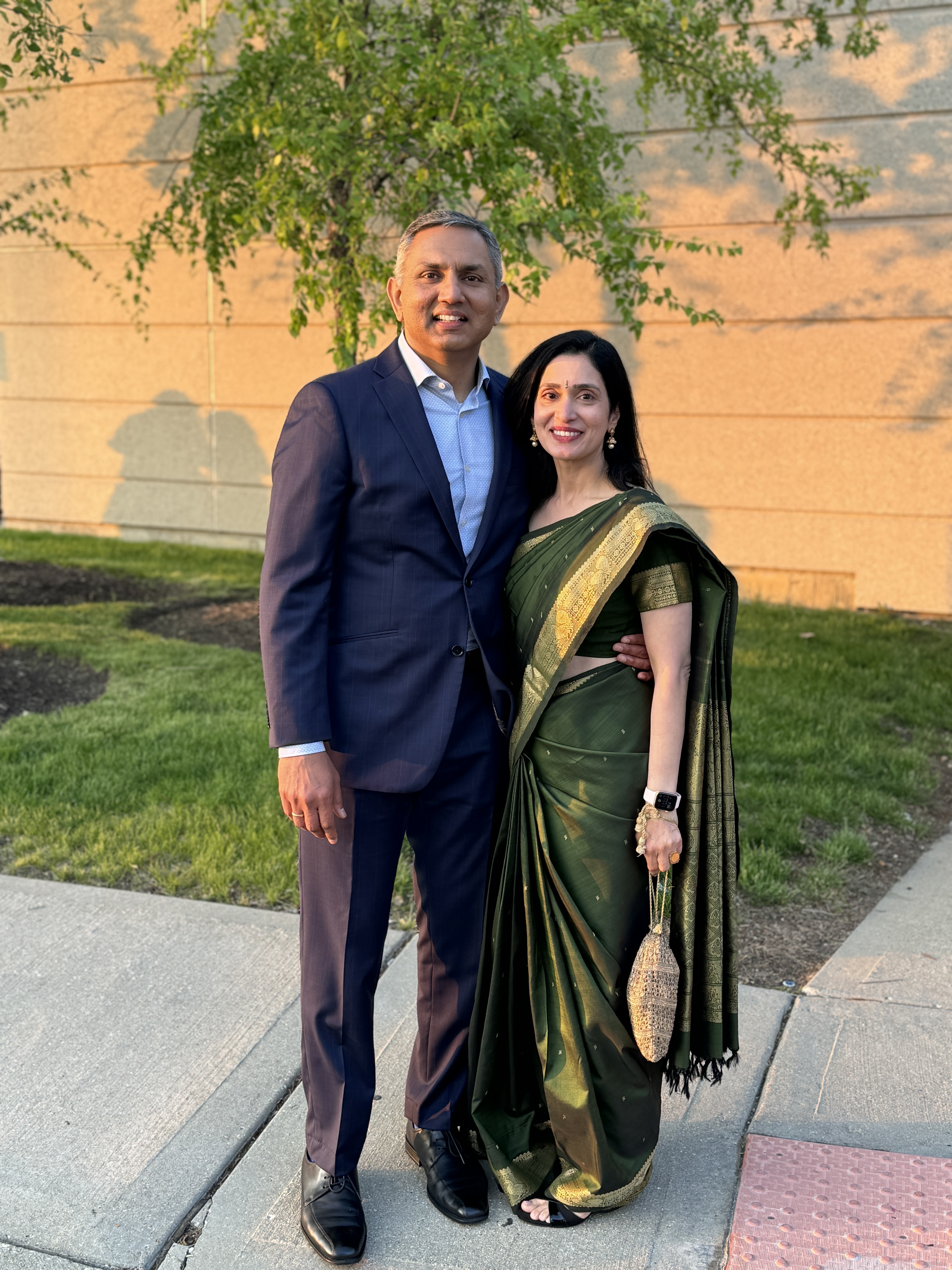 May 11, 2024: At a friend's wedding, Naperville, IL, USA