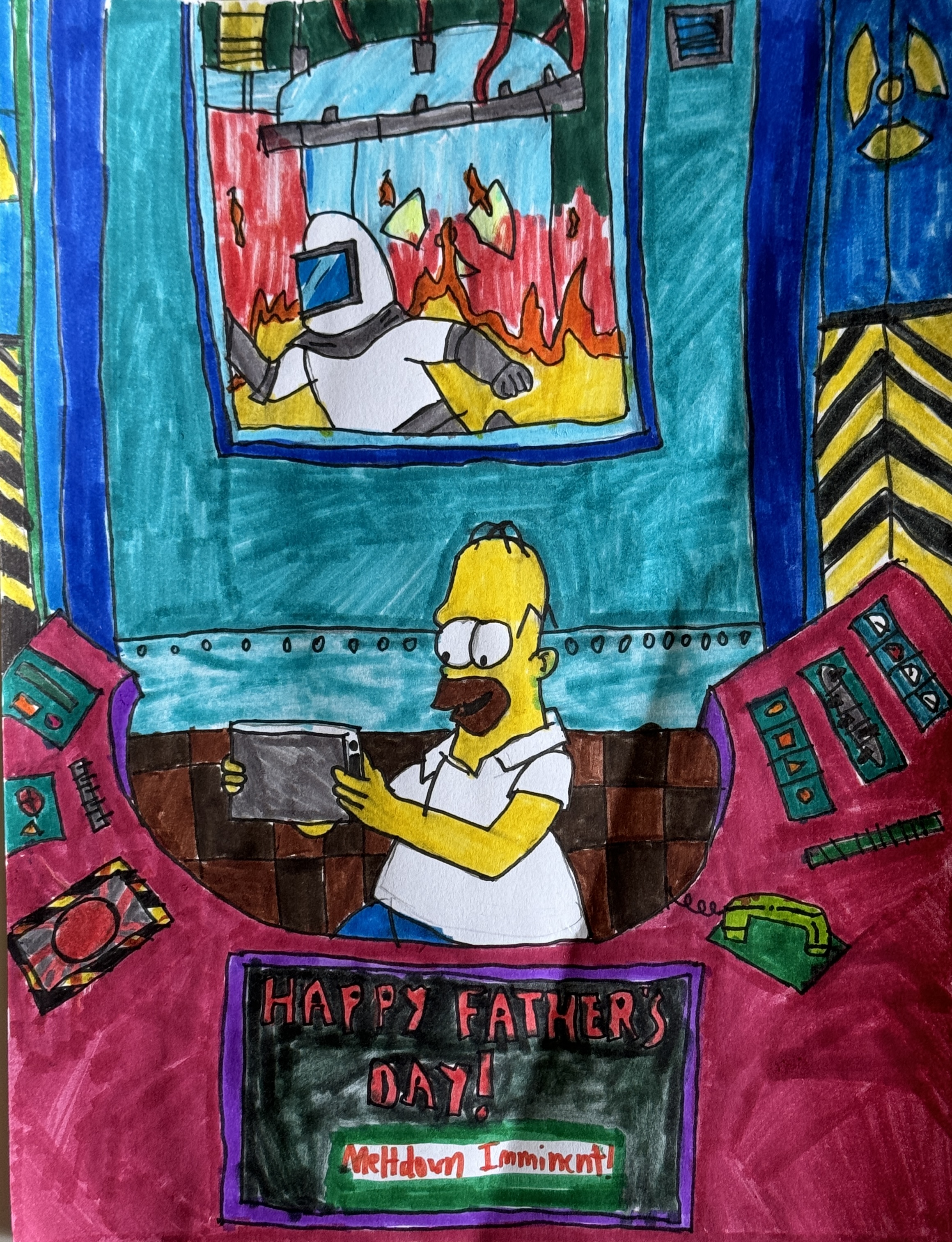 Jun 20, 2024: Father's Day Card, Naperville, IL, USA