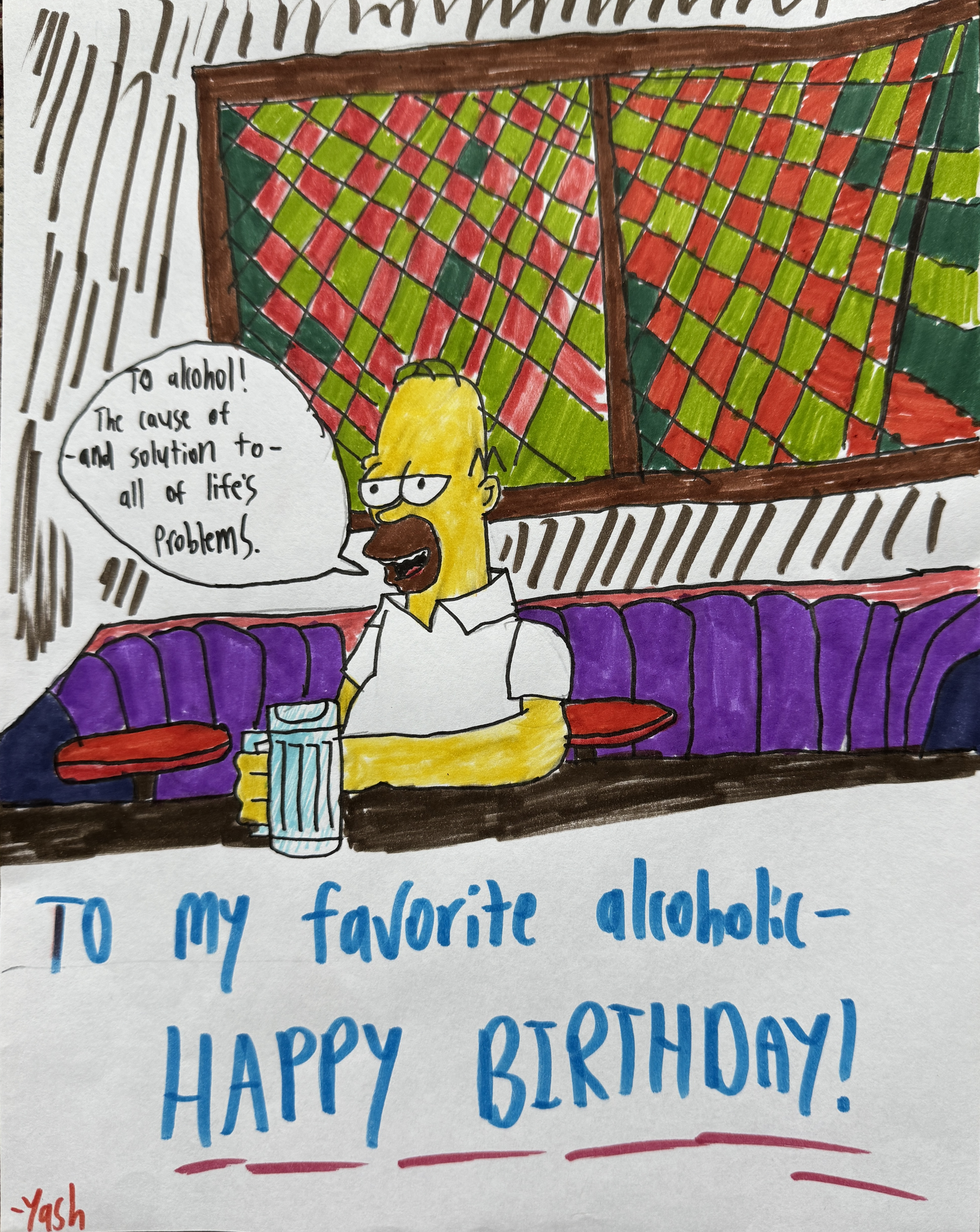 Nov 5, 2024: Birthday Card, Naperville, IL, USA