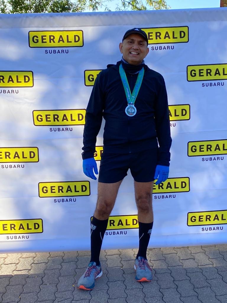 Oct 17, 2021: My tradition of running the Naperville half marathon