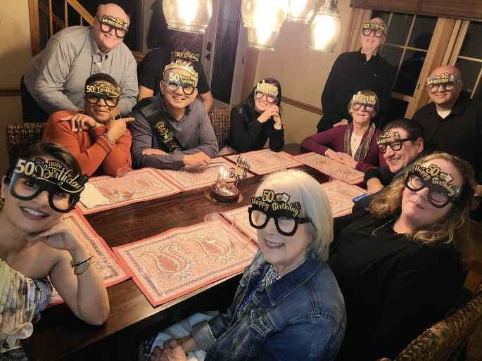 Nov 8, 2025: Could not find Sugandhi and Kamlesh in one picture...so now identify them!