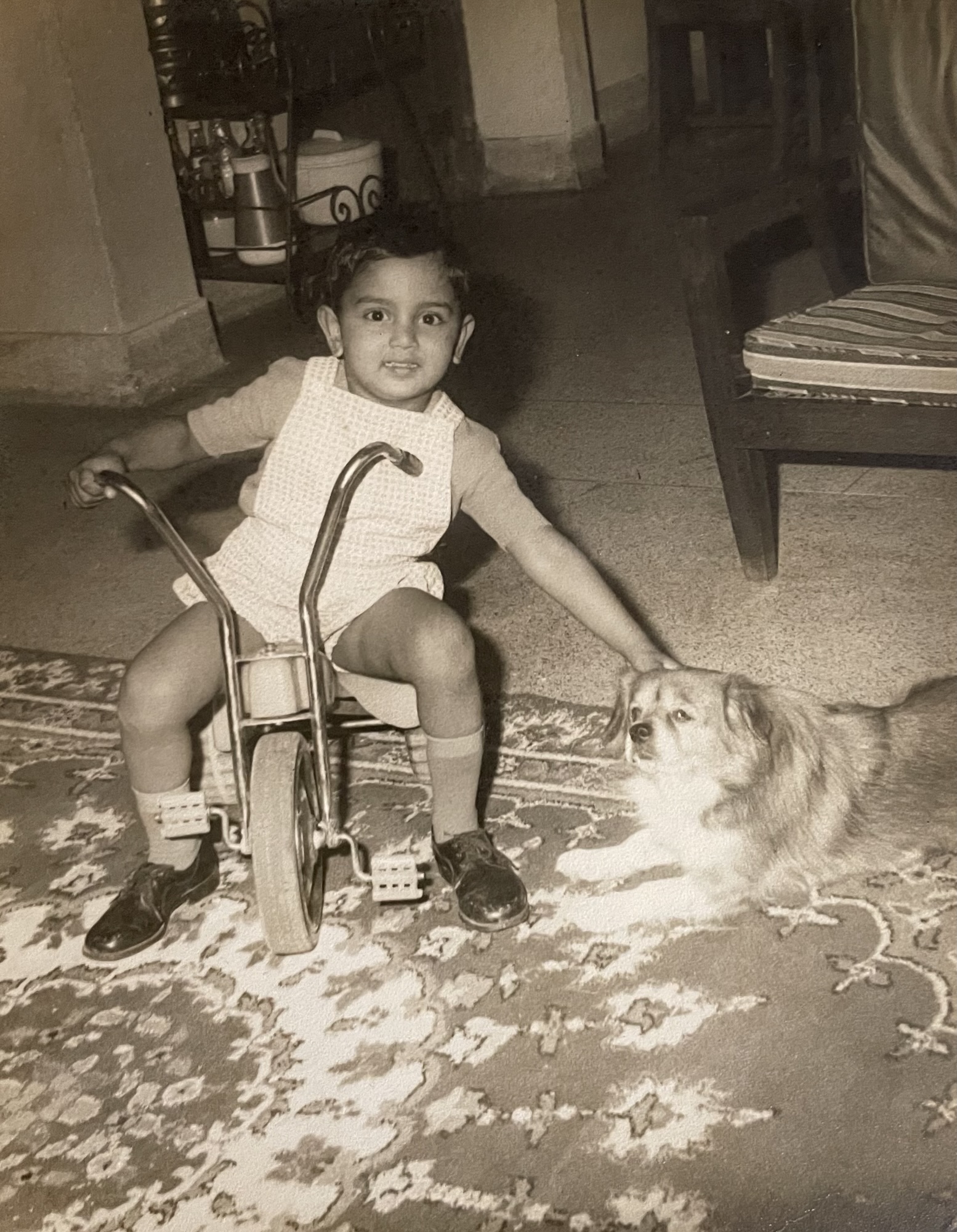 1978, Meerut, UP, India: Me with Bhutto