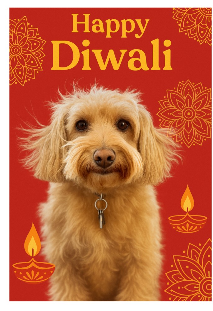 Oct 21, 2025: Happy Diwali from the Menons