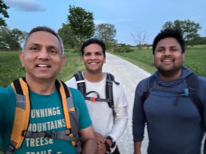 Jun 19, 2026: The Indian Yoga Guys - our first joint practice hike