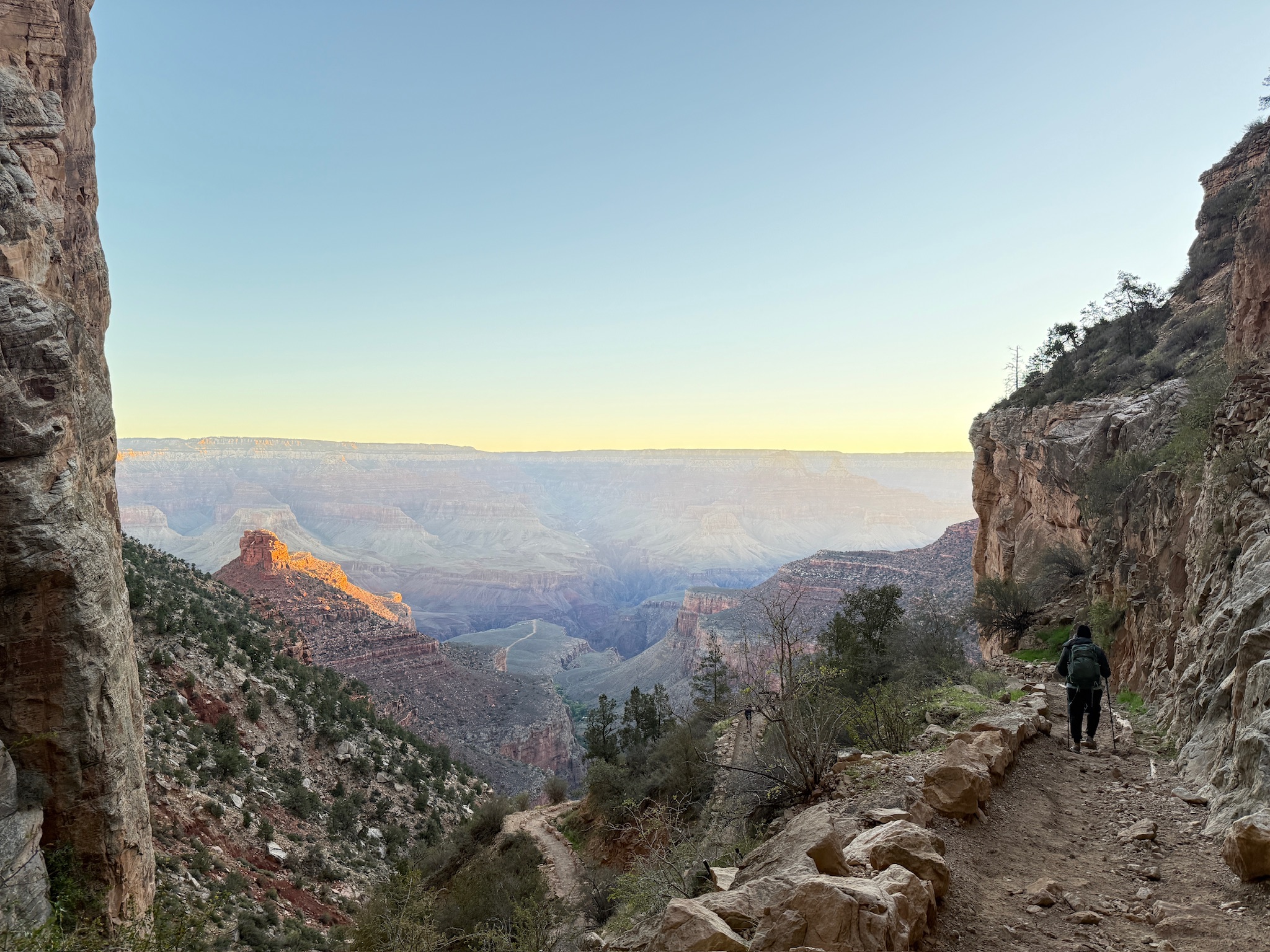 Oct 2, 2026: 6:35AM - The long hike down is yet to sink in